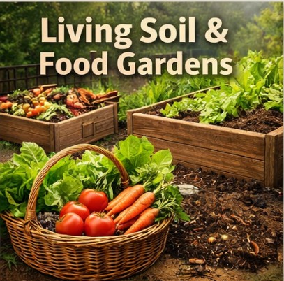Food Gardens, Living Soil & Regenerative Growing
